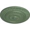 Ekena Millwork Christopher Ceiling Medallion, Hand-Painted Athenian Green, 26 5/8"OD x 2 1/4"P CM26CSAGF - alternate 3